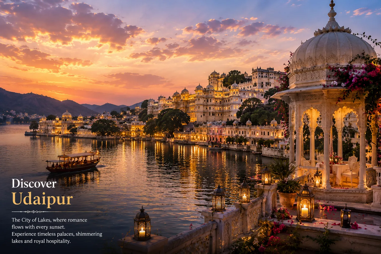 Udaipur, City of Lakes